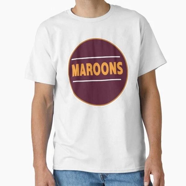 Queensland Maroonst Classic TShirt Made In UsaAus TShirt S2xl S