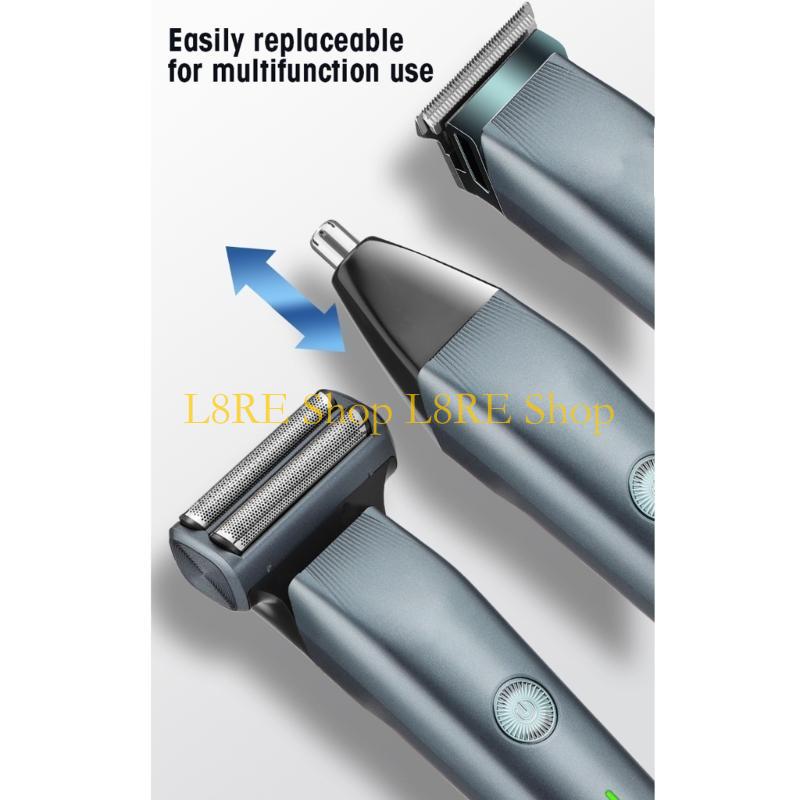 L8RE Hair Clippers Men Professional Beard Trimmer Cordless Electric Hair Clippers Exquisite Outline Smooth Trimmer