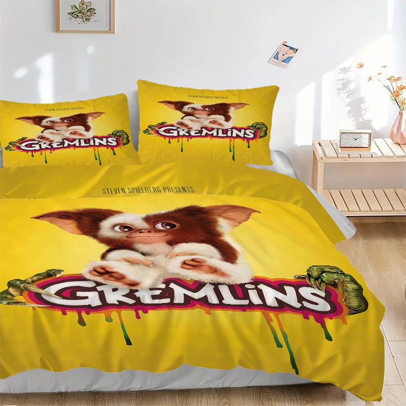 Gremlins Movie Poster Print 3Pcs Bedding Setduvet Cover With 2 Bedropillowcase Home Birthday Gift