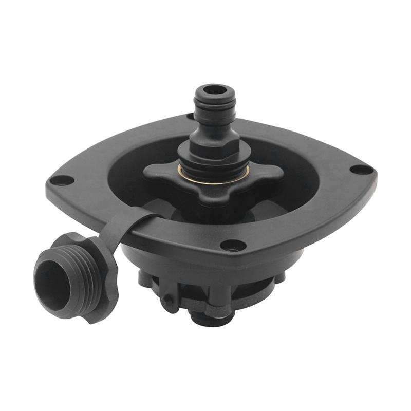 Powerful RV Water Port Check Valve Check Water Tank Port Rotating Water Filling Port With Cover RV Yacht Modified Accessories