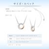 Official Silver Pair Necklace with Jewelry Anniversary Gift for Women and 111924421702 4℃ Case, Simple, Couples,