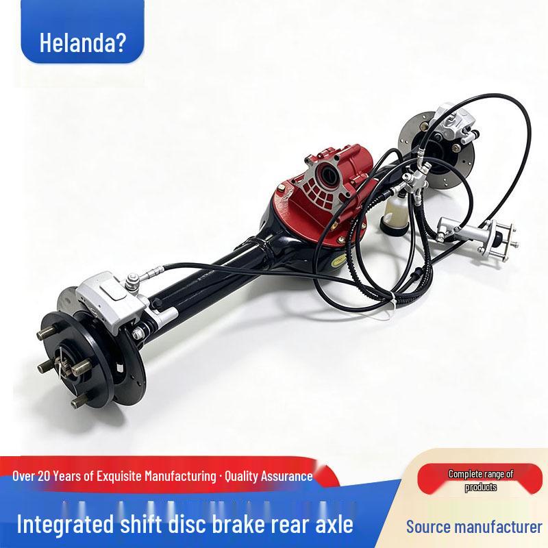 Electric Tricycle Rear Axle with Disc