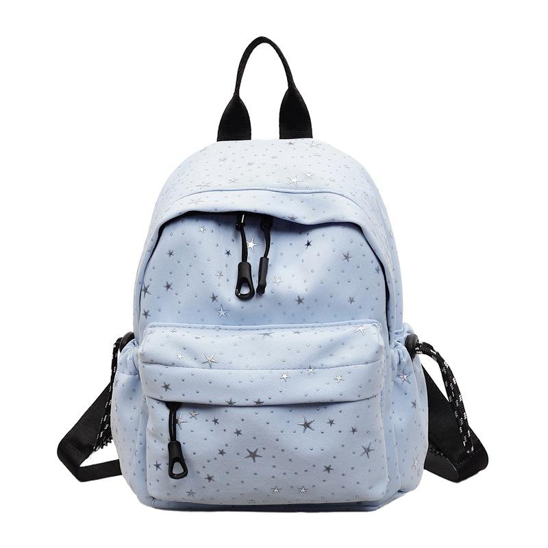 Zaino Stampa Stelle da Donna Grande Capacità Zaino da Pendolare Zaino con Coulisse