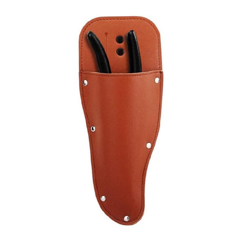 Gardening Pruning Shears Hanging Bag Case Protective PU Leather Sheath Tool Covers Organizers Electrician Tool Holsters