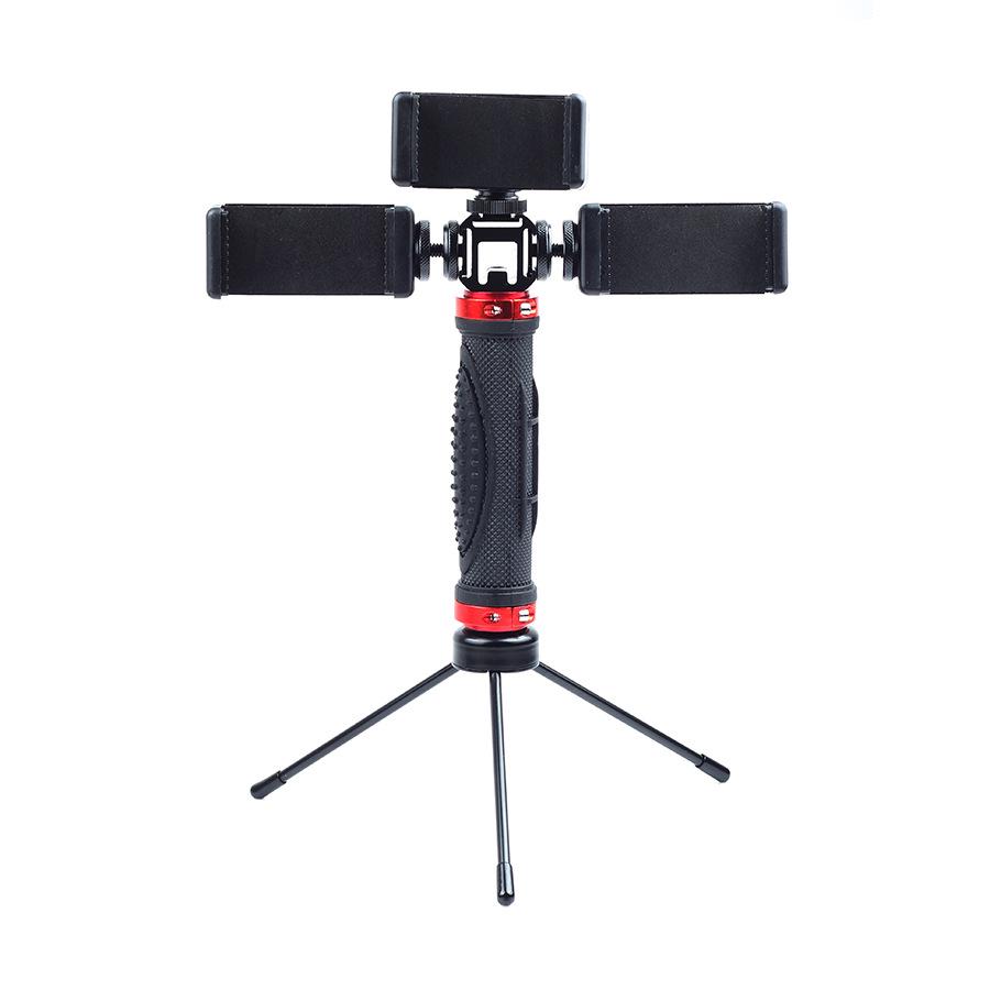 Universal Dual-Position Selfie Stick Stabilizer for Video Recording and Photography