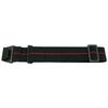 Watch Bracelet - MY-MONTRE - Elastic Military - Black - Red Stripe - 20 Mm