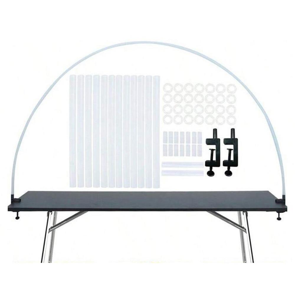 Easy Setup Table Balloon Stand Holder Adjustable Size Half Arch Balloon Support For Birthday Party