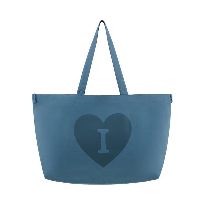 Heart Logo Bag Big Ver. - Blue