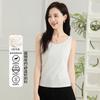 Knitted Vest: Summer Casual Versatile Thin Round Neck Solid Color Sleeveless Women's Top