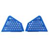 1 Pair Motorcycle Fuel Tank Cap Covers with Easy Installation For 600 900 Improved Aesthetics and Scratch Resistance