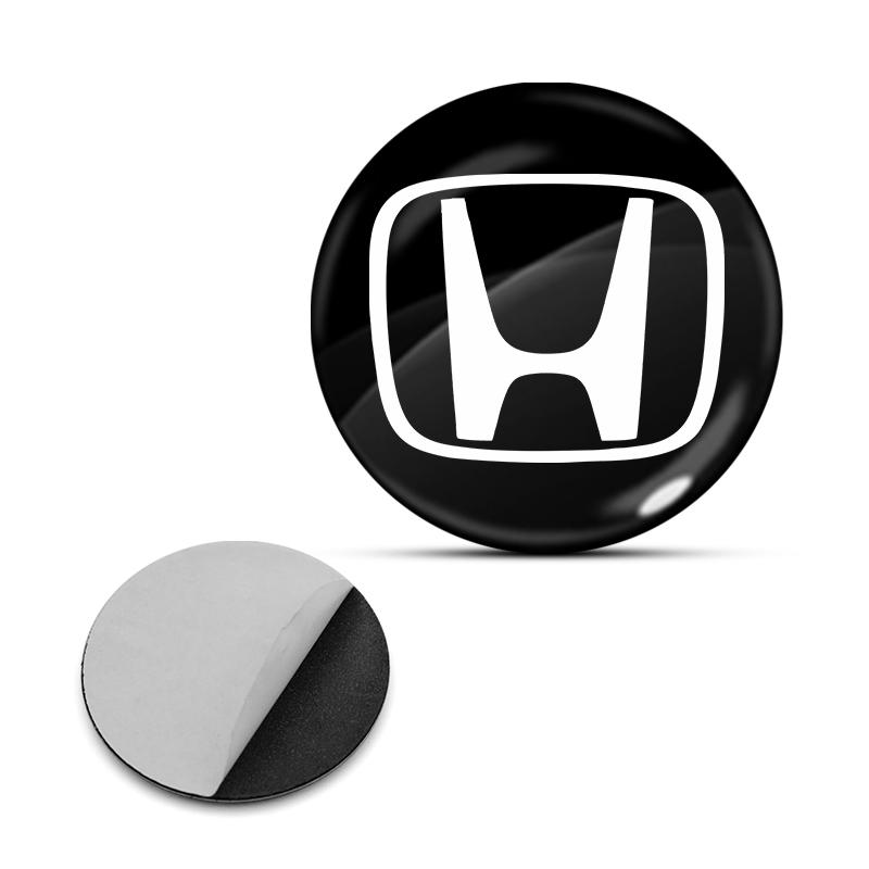 2/4/6Pcs Car Door Lock Keyhole Sticker Emblem Car Protective Sticker for Honda Civic Hrv Crv Brv City Accord Fit Jazz Insight Pilot Passport Stepwgn