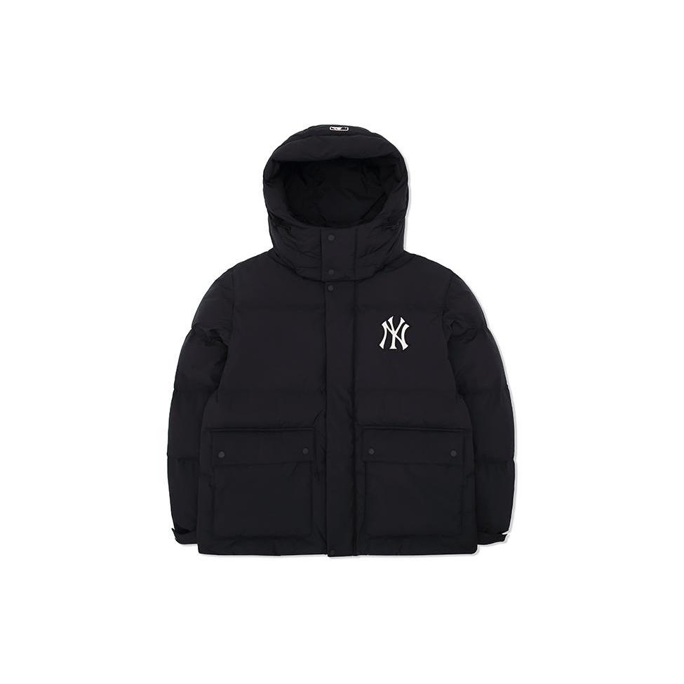 New MLB Down Jacket Winter Cropped Unisex Black 3ADJEC426-50BKS