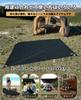 Tapis de sol GOGlamping, tapis de sol carré pour tente de tourisme, dôme, tente de loisirs, imperméable, léger, compact, hexagonal, 420D