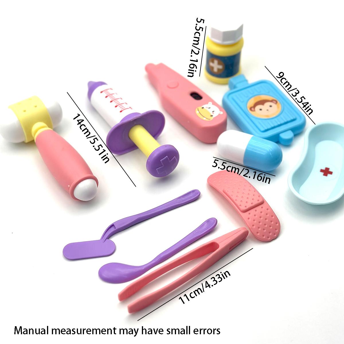 

Детский обучающий образовательный ролевой игровой набор из пластика для детей, ролевая игра «Доктор Дом»