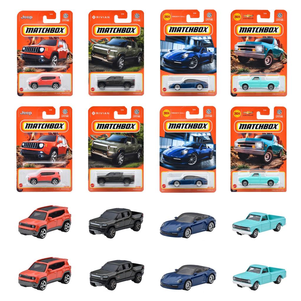 Matchbox Basic Car Assortment mini auta prodávaná ve věku let a [24 krabic] [3 up] 98BD-30782