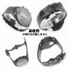 Swatch X OMEGA Leather and Rubber Strap with with Black D-Buckle (Black Buckle)