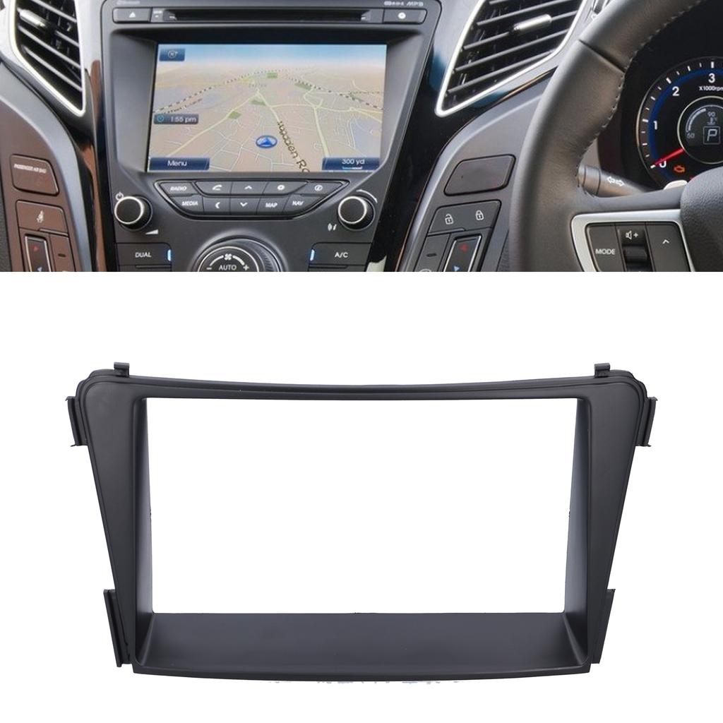 2Din Center Control DVD Konsola Stereo Radio Nawigacja Panel Rama Pasuje do Hyundai i40/i45 2012