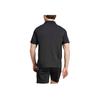 Adidas Manchester United Tiro 23 Striped Logo Football Short Sleeve Polo Shirt Men Polo Shirts Black IM0521