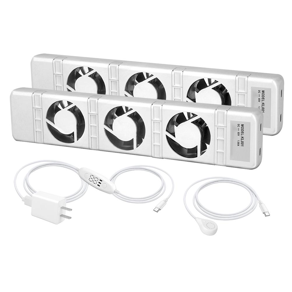 Cooling Accessories Radiator Ventilator Radiator Fan White 100-240V Automatic Energy-efficient Fan Heater Low Noise Home