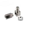 M18*1.5 Universal 90 Degree Mini Catalyst O2 Sensor Oxygene Sensor with a Mini Catalytic Converter