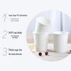 Fangcaodi White Thickened Disposable Paper Cups