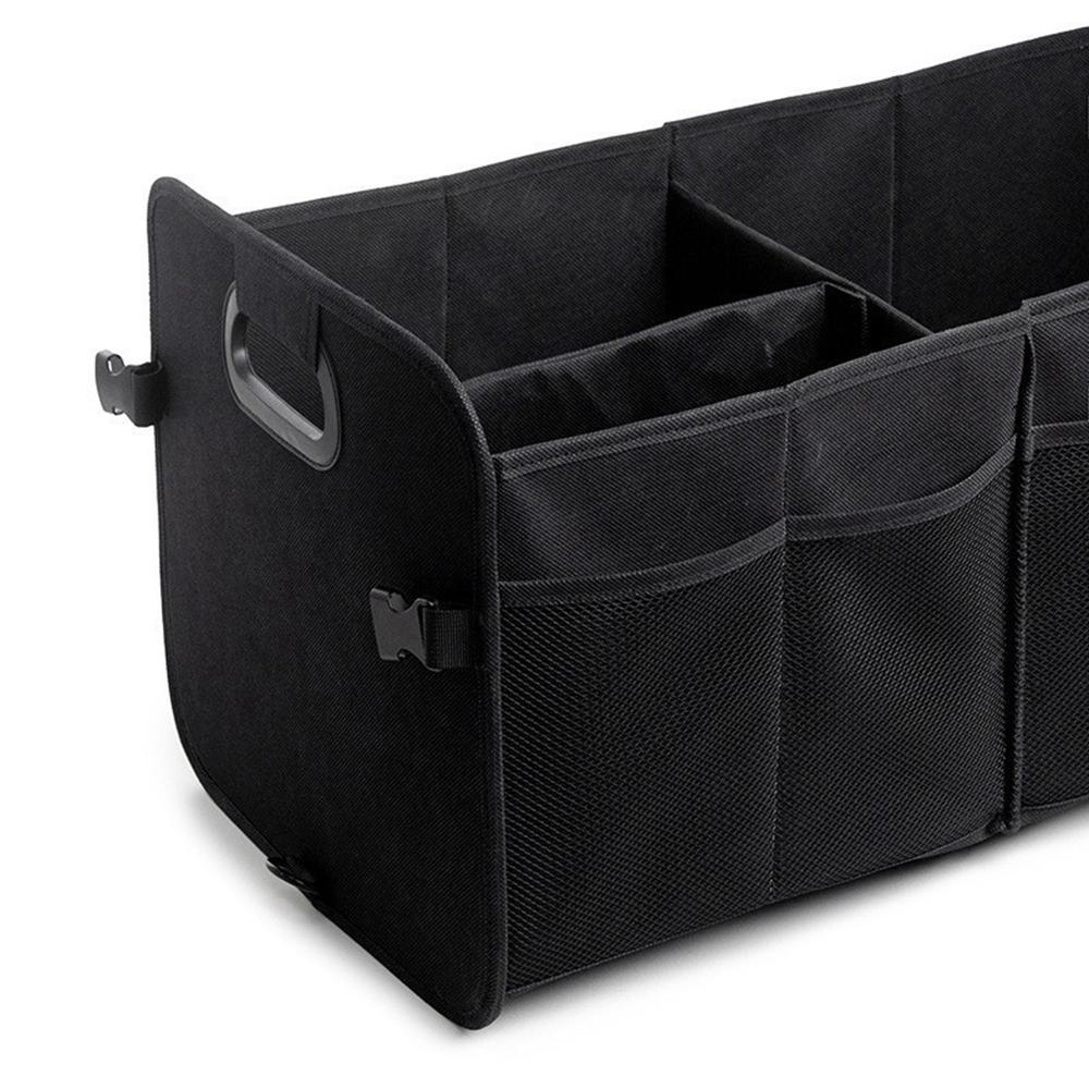 Organizer do bagażnika samochodowego o dużej pojemności, wodoodporna tkanina Oxford, składane pudełko do przechowywania