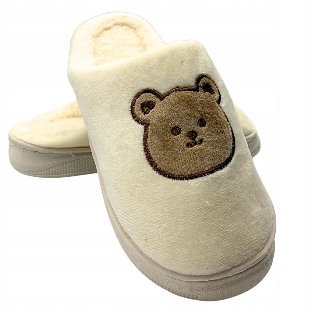 Winter Slippers Teddy Bear Women's Children's Warm Slippers S. 38-39