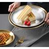 Huihuang 304 Stainless Steel Korean BBQ & Serving Plate