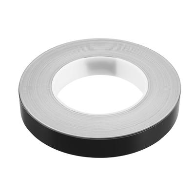X AUTOHAUX 164ft Decorative Strip Waterproof Reflective Tape Sticker, Vehicle Warning Tape Black 20mm