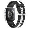 KALEBOL Silikonband für Huawei Watch Fit 4 Pro/Fit 4/Fit 3 Zweifarbiges Ersatz-Uhrenarmband