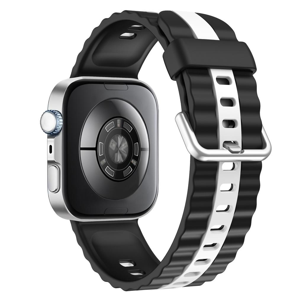 KALEBOL Silikonband für Huawei Watch Fit 4 Pro/Fit 4/Fit 3 Zweifarbiges Ersatz-Uhrenarmband