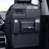 Multi-Function Car Backseat Organizer Storage Bag Large Capacity Seat Back Hanging Bag With Protector Pad For Vehicle Interior