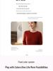 2025 Autumn/Winter Retro Old Money Style Women's Cashmere Round Neck Cable Knit Loose Sweater - Solid Color Base Layer