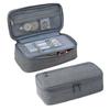 Stylish Large Capacity Pencil Case for Men - Durable and Simple Office Stationery Storage Bag