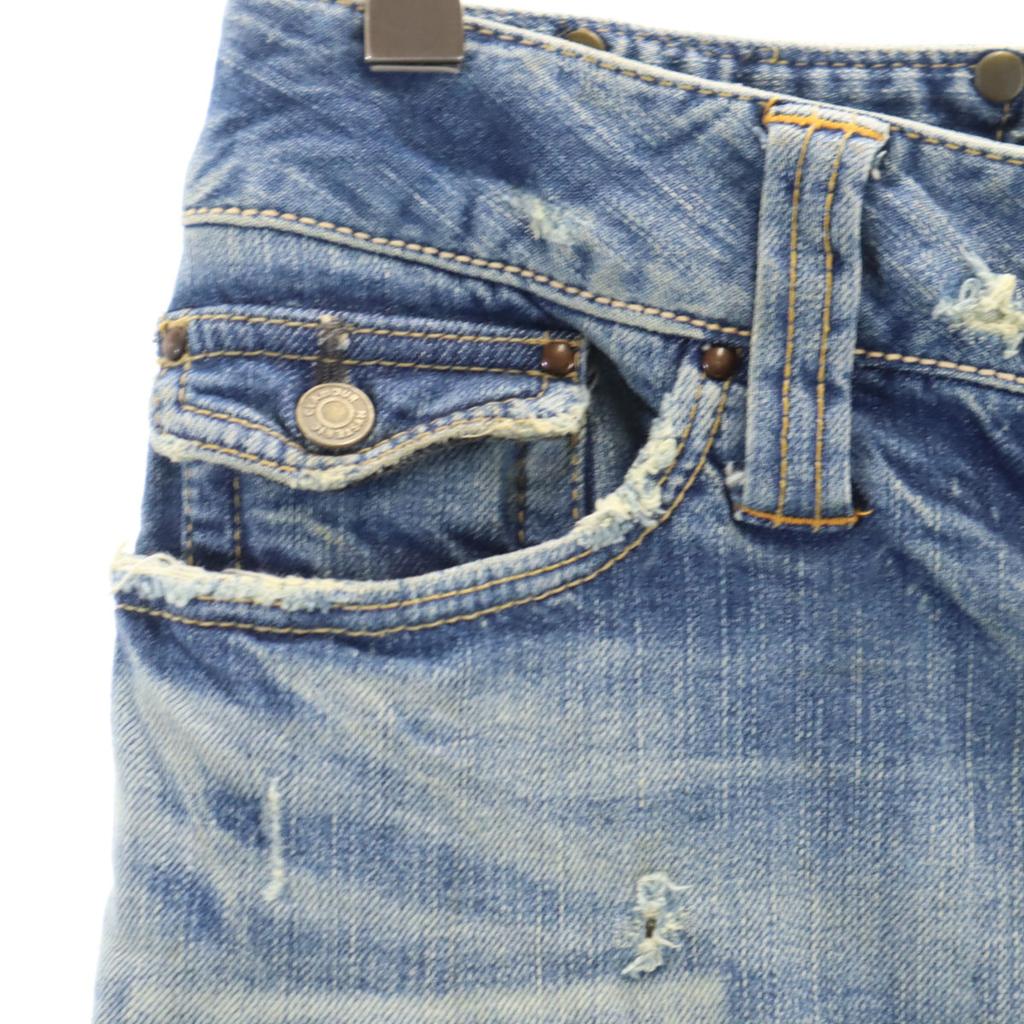 HYSTERIC GLAMOUR made in Japan Midi length Vintage processing Denim skirt Women Used