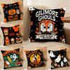 Childrens Trick Oral Happy Patterns Pillow Case Comfort Sofa Bed Silky elegant Invisible zipper Decorative cushion cover