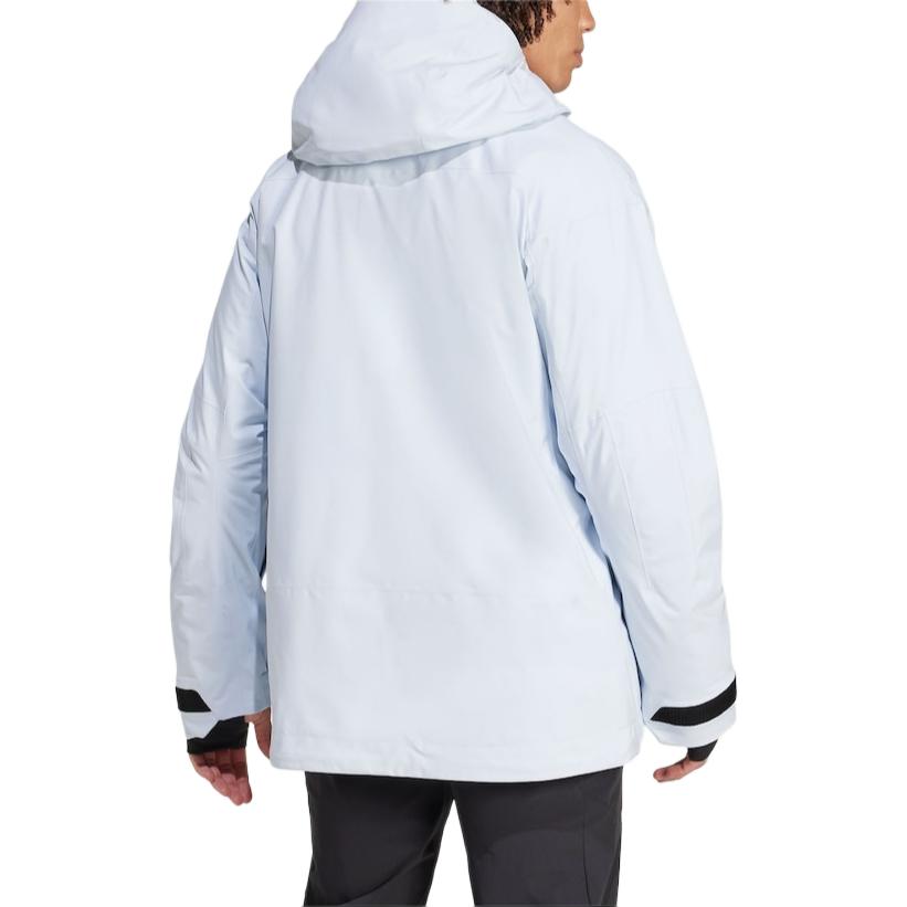 adidas Xperior Series Waterproof Windproof Durable Warm Long Sleeve Ski Jacket Unisex Jacket Light-Blue JI8337