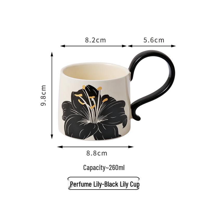 Роскошная ретро керамическая кофейная чашка и блюдце: Подарочный набор кружек для послеобеденного чая класса люкс 260 ml