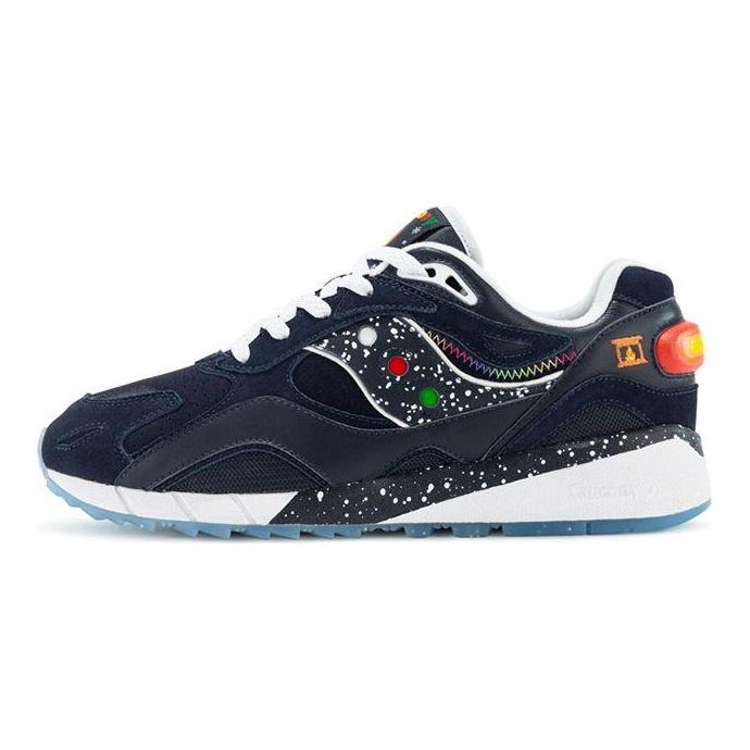 Saucony Shadow 6000 Winter Fairy Tale Retro Casual Suede Cushioning Non-Slip Waterproof Low-Top Running Shoes Unisex Running Shoes Blue White S79032-1