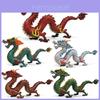 Chinese Mythology Dragon Statue Pvc Collectible Model For Home Decor And Gift