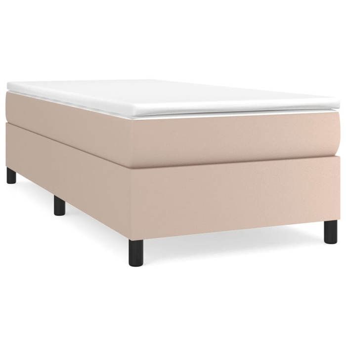 Maison Exclusive - Sommier à lattes de lit avec matelas Cappuccino 90x200 cm
