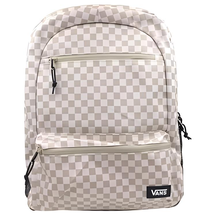 Vans Fashion Versatile Portable Large Capacity Polyester Backpack Unisex backpack Khaki VN000GRXDZT Khaki
