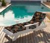 Vargottam Printed Rocking Chair Sofa Cushion With Ties  Chaise Recliner Quilted Thick Padded Seat Cushions Recliner Garden Outdoor