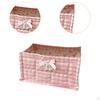 Storage Basket Shelf Cute Organizing Clothing, Sheets Closet Organizer System Rectangular