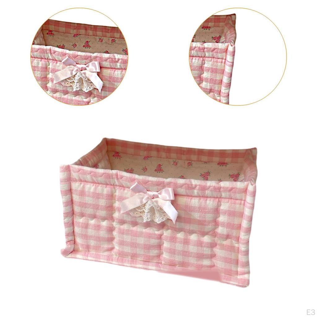 Storage Basket Shelf Cute Organizing Clothing, Sheets Closet Organizer System Rectangular
