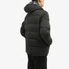 Adidas Neo CB Down Puff Hooded Sports Jacket Men Outerwear Black GJ8815