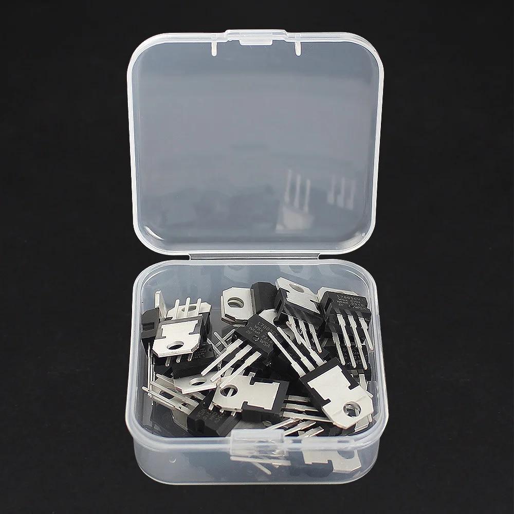 

25PCS/Box Інтегральні схеми L7805CV L7806CV L7808CV L7809CV L7810CV L7812CV L7815CV L7818CV L7824CV LM317T Регулятор напруги L7812CV