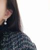 925 Sterling Silver Pearl Dangle Earrings for Women Luxury Paved Dazzling CZ Stone Aesthetic Bridal Wedding Jewelry Gift