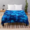 Undersea Blanket,Magic Glowing Jellyfish Underwater Blanket Soft Warm Blankets for Bed Couch Sofa Lightweight Travelling Camping