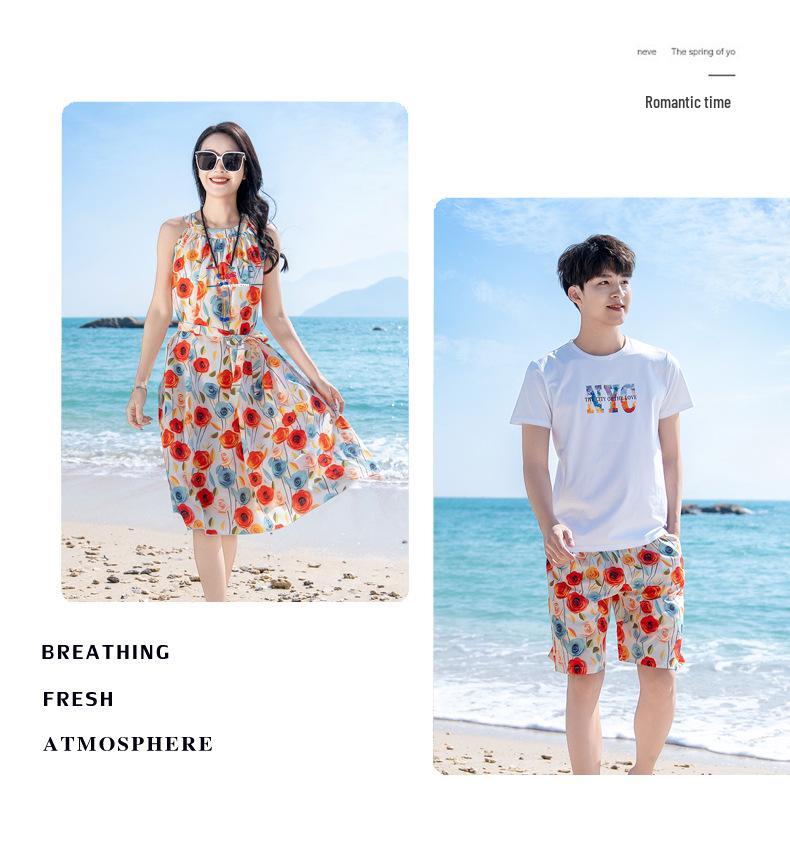 Costume de plajă coreene de vacanță: Rochii de vară mamă-fiică 2025